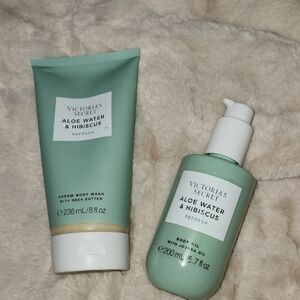 Victoria's Secret Aloe Water & Hibiscus Duo - Green